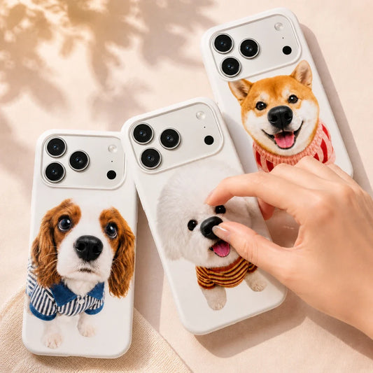 Best Custom Pet Phone Cases for Dog Lovers: Photo, Portrait & 3D Nose Ideas