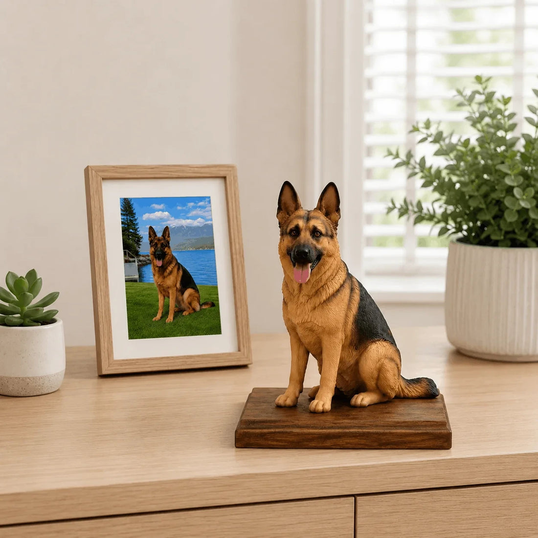 Sculpture d'animal de compagnie 3D personnalisée grand format
