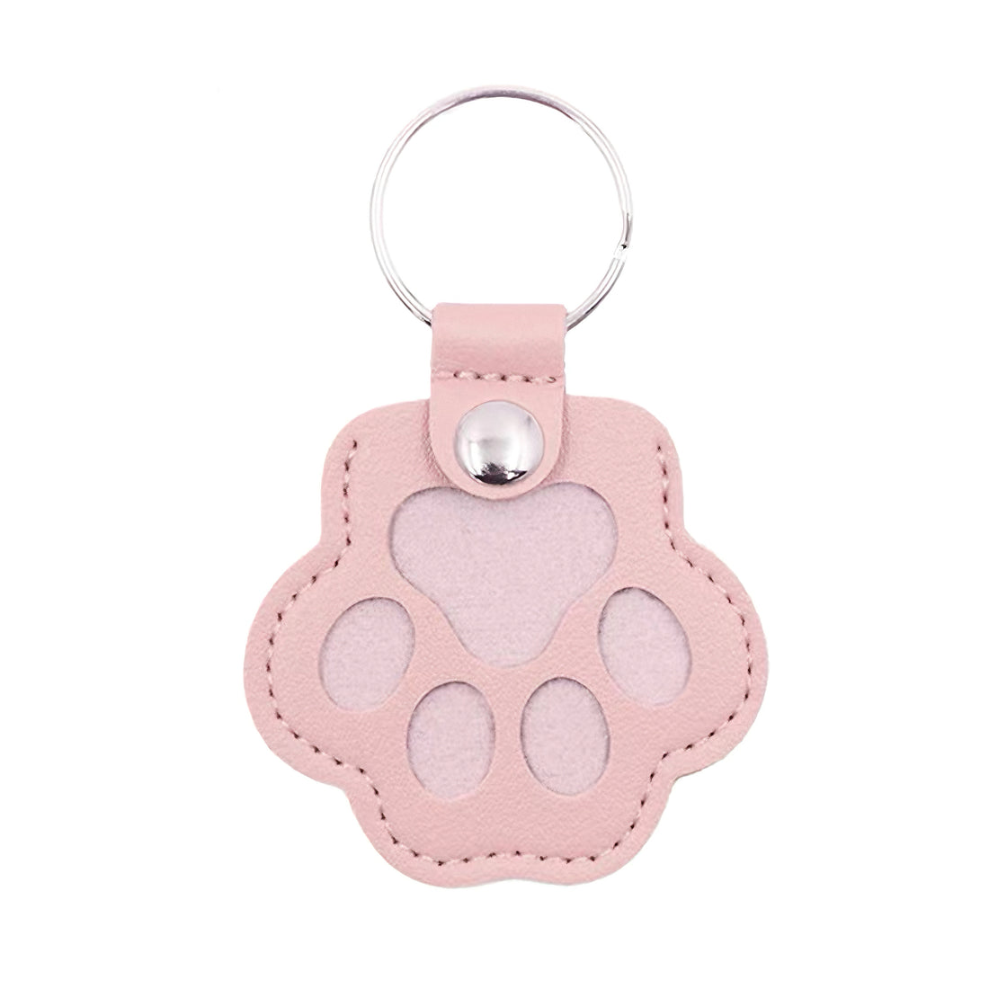 Porte-clés commémoratif avec poils d'animaux