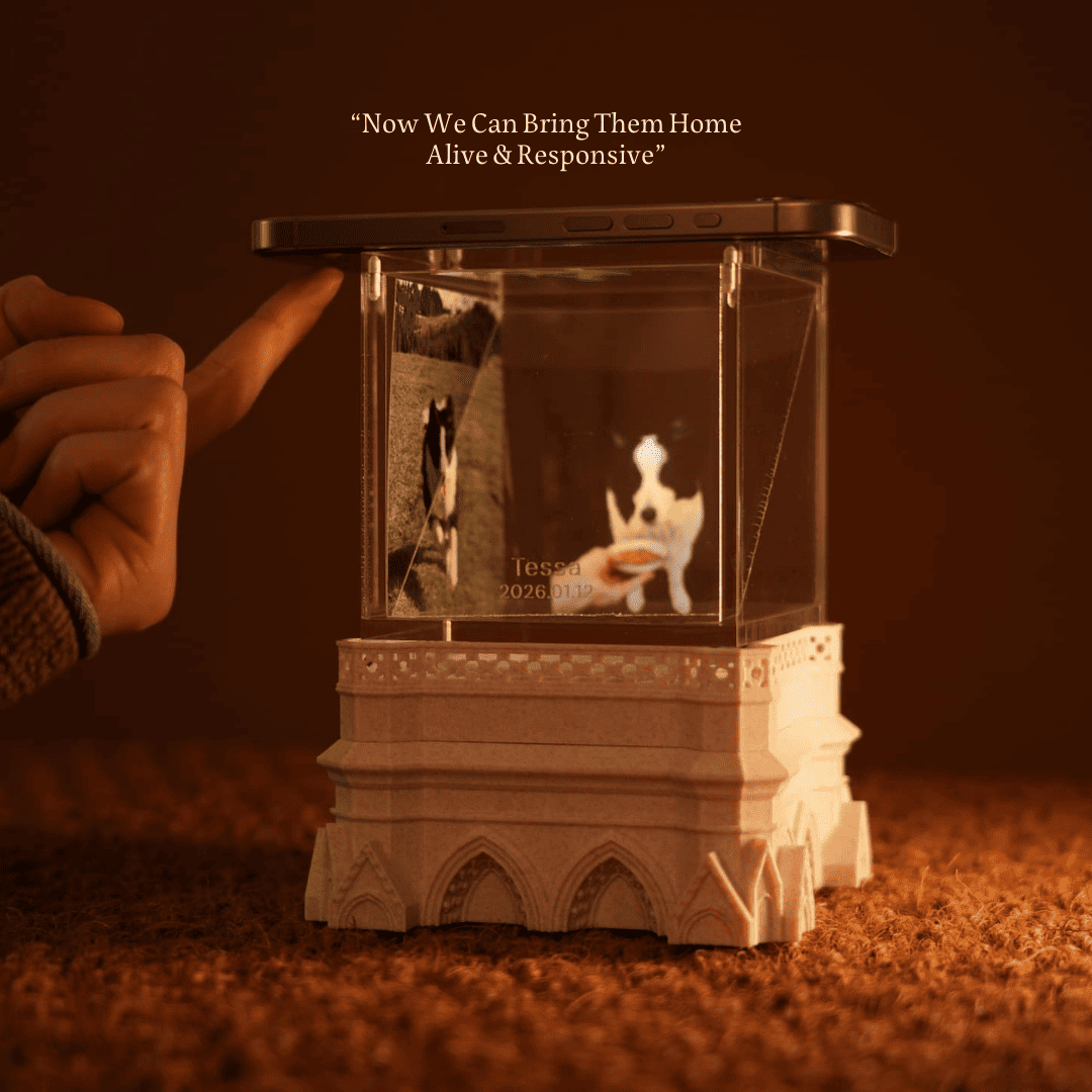 Pet Memorial Hologram Box