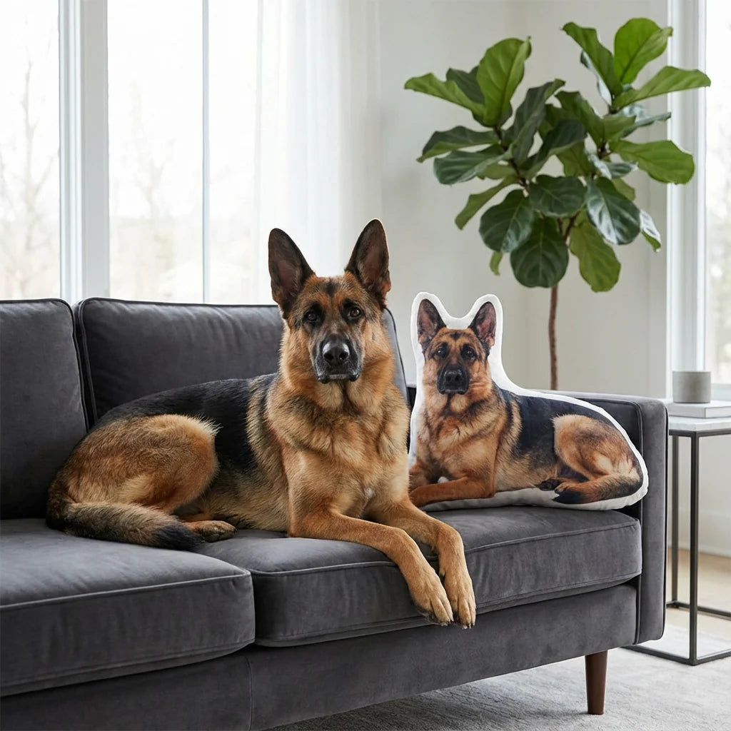 Coussin personnalisé pour animaux de compagnie