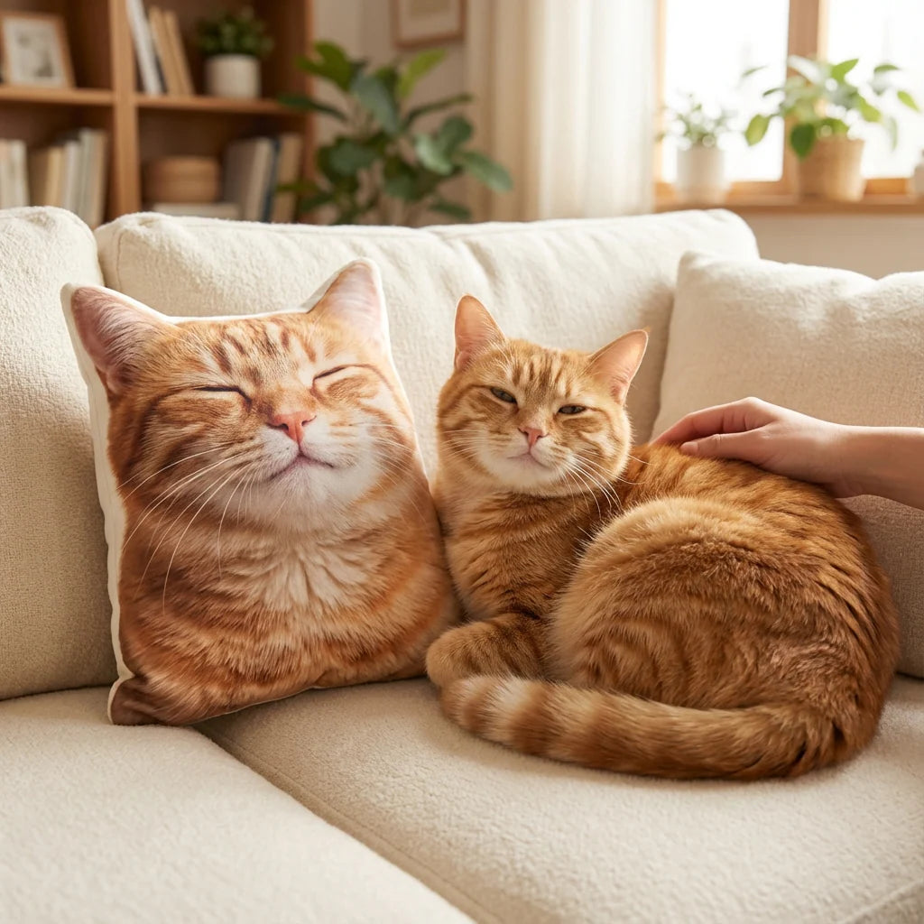 Coussin personnalisé pour animaux de compagnie