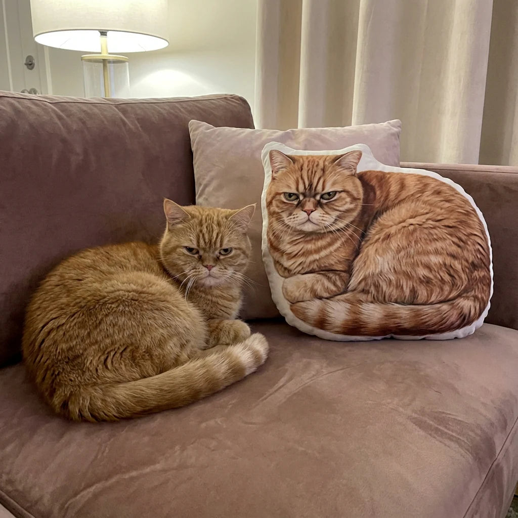 Coussin personnalisé pour animaux de compagnie